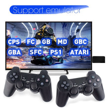 Load image into Gallery viewer, 4K HD Video TV Game Console 2G+32G/64G 10000+ Classic Retro Games 4K Game Stick With 2.4G Wireless Controller PS1/FC Joystick - MiniDM Store
