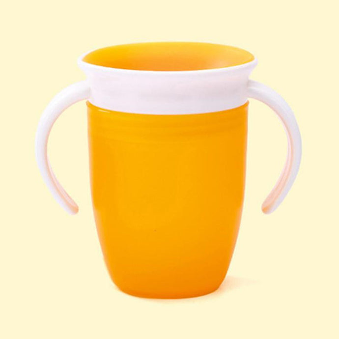 1PC 360 Baby Cups Can Be Rotated Magic Cup Baby Learning Drinking Cup LeakProof Child Water Cup Bottle 240ML Copos Learning cup - MiniDreamMakers