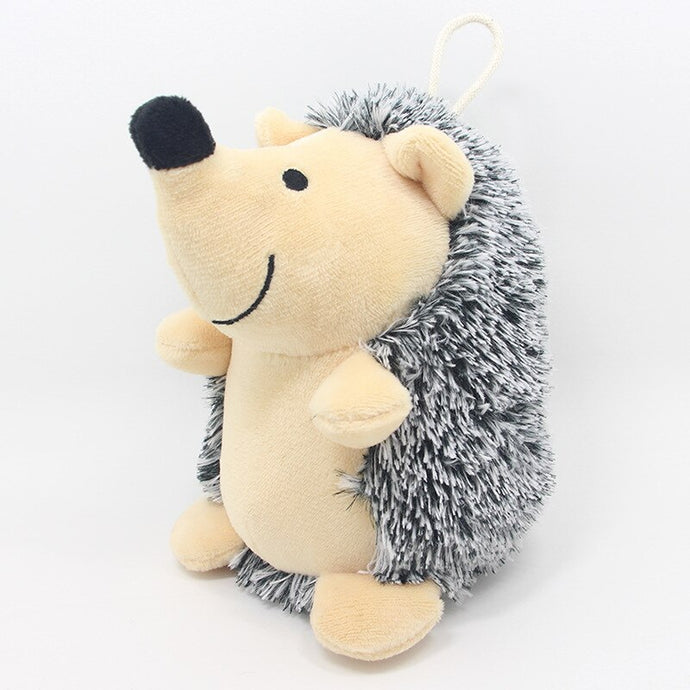Hedgehog Soft Plush Dog Toys Small/Large Dogs Interactive /Squeaky Sound Toy Chew Bite Resistant toy Pets Accessories Supplies - MiniDreamMakers