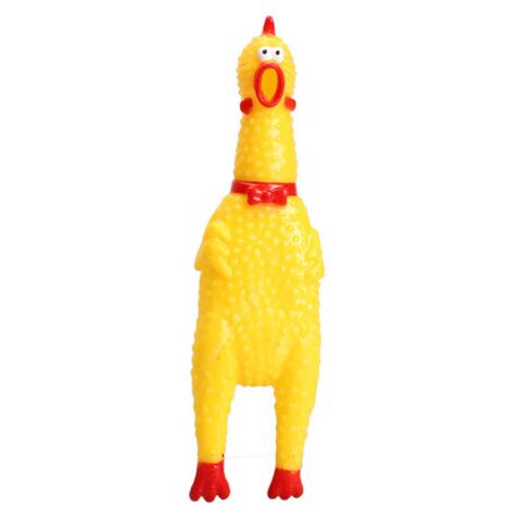 Screaming Chicken Squeeze Sound Toy Pets Toy - MiniDreamMakers