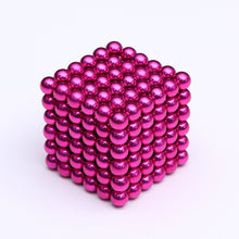 Load image into Gallery viewer, Balls neodymium magnet Sphere 216Pcs/set 5mm Creative magnets imanes Magic Strong NdFeB colorful buck ball Fun Cube Puzzle - MiniDM Store
