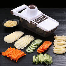 Load image into Gallery viewer, Multifunctional Mandoline Slicer Vegetable Cutter With Stainless Steel Blade Potato Carrot Grater Kitchen Tools
