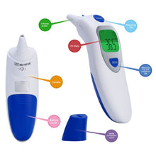 Load image into Gallery viewer, Baby Termometro Digital IR LCD Infrared Dual Mode Adult Forehead Body Ear Thermometer Measurement With Alarm Function Accurately - MiniDreamMakers
