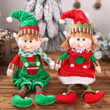 Load image into Gallery viewer, 48cm Christmas Hanging Leg Doll Elf Doll Toys For Home Ornaments Kids Birthday Holiday Table Decoration - MiniDreamMakers
