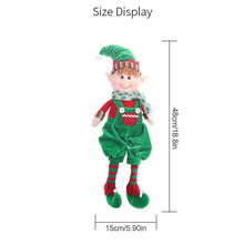 Load image into Gallery viewer, 48cm Christmas Hanging Leg Doll Elf Doll Toys For Home Ornaments Kids Birthday Holiday Table Decoration - MiniDreamMakers
