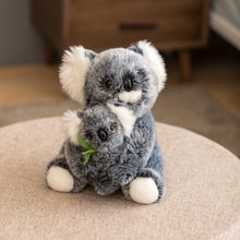 Load image into Gallery viewer, Arrival Simulation koala doll cute mother and child koala plush toy - MiniDreamMakers

