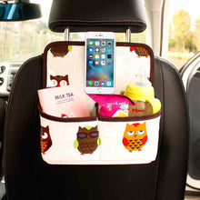 Load image into Gallery viewer, Car Organizers High Quality Double Canvas For Children - MiniDreamMakers
