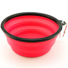Load image into Gallery viewer, 1000ML Pet Bowl Folding Silicone Travel Dog Bowls Walking Portable Water Bowl For Small Medium Dogs Cat Bowls Pet Eating Dishes - MiniDreamMakers
