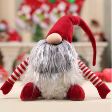Load image into Gallery viewer, Handmade Swedish Tomte Christmas Decoration Santa Claus Scandinavian Plush Christmas Gnome Plush-Christmas Gift Birthday Present - MiniDreamMakers
