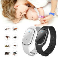 Load image into Gallery viewer, Ultrasonic Anti Mosquito Insect Pest Bugs Repellent Repeller Wrist Bracelet - MiniDreamMakers
