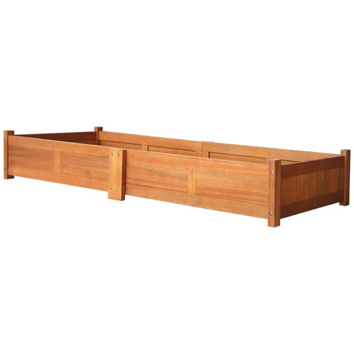 vidaXL Garden Raised Bed Acacia Wood 200x50x25 cm - MiniDM Store