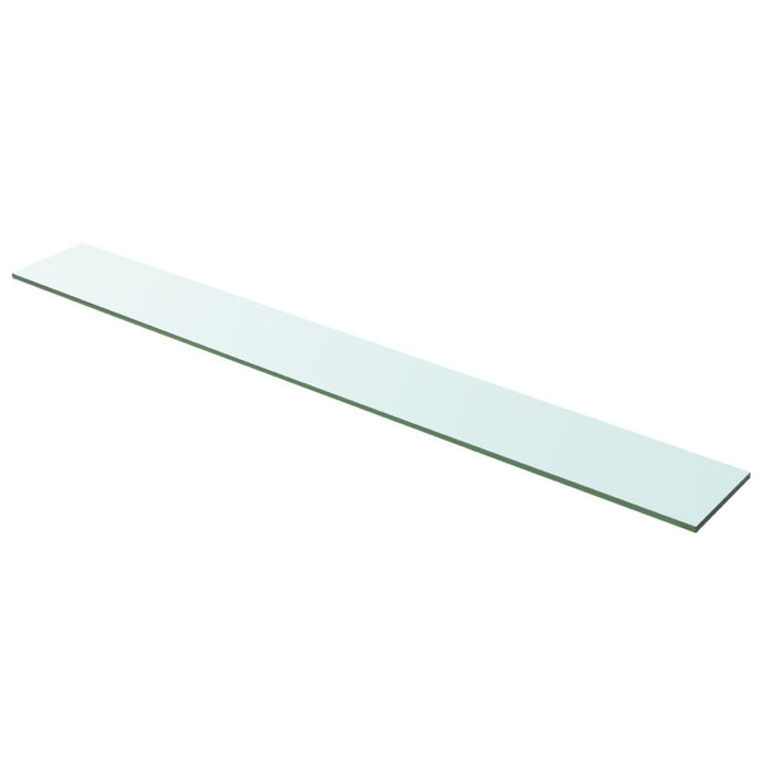 vidaXL Shelf Panel Glass Clear 100x12 cm - MiniDM Store