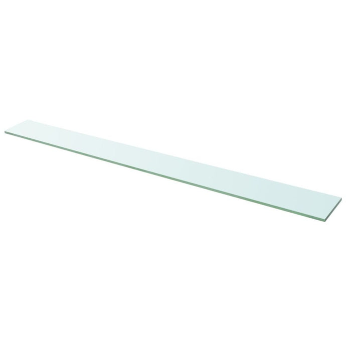 vidaXL Shelf Panel Glass Clear 110x12 cm - MiniDM Store