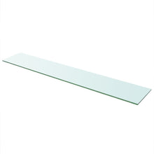 Load image into Gallery viewer, vidaXL Shelf Panel Glass Clear 110x20 cm - MiniDM Store
