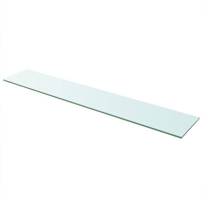 vidaXL Shelf Panel Glass Clear 110x20 cm - MiniDM Store