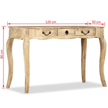 Load image into Gallery viewer, vidaXL Console Table Solid Mango Wood 120x50x80 cm - MiniDM Store
