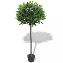 Load image into Gallery viewer, vidaXL Artificial Bay Tree Plant with Pot 125 cm Green - MiniDM Store
