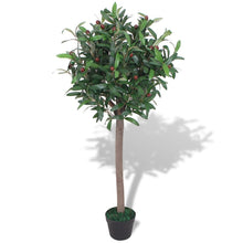 Load image into Gallery viewer, vidaXL Artificial Bay Tree Plant with Pot 120 cm Green - MiniDM Store
