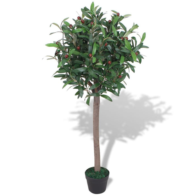 vidaXL Artificial Bay Tree Plant with Pot 120 cm Green - MiniDM Store