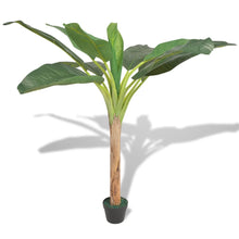 Load image into Gallery viewer, vidaXL Artificial Banana Tree Plant with Pot 150 cm Green - MiniDM Store
