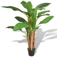 Load image into Gallery viewer, vidaXL Artificial Banana Tree Plant with Pot 175 cm Green - MiniDM Store
