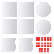 Load image into Gallery viewer, vidaXL Eight Piece Mirror Tiles Multi-Shape Glass - MiniDM Store
