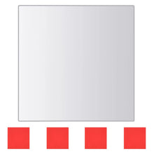 Load image into Gallery viewer, vidaXL 24 pcs Mirror Tiles Square Glass - MiniDM Store
