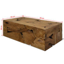 Load image into Gallery viewer, vidaXL Coffee Table 90x50x30 cm Genuine Teak Brown - MiniDM Store
