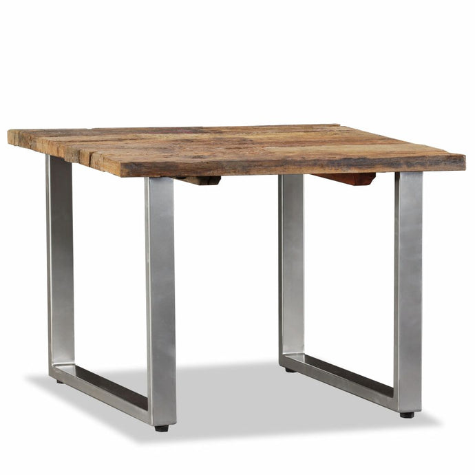 vidaXL Coffee Table Solid Reclaimed Wood 55x55x40 cm - MiniDM Store