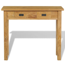 Load image into Gallery viewer, vidaXL Console Table Solid Teak 90x30x80 cm - MiniDM Store
