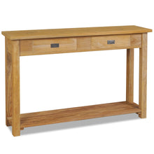 Load image into Gallery viewer, vidaXL Console Table Solid Teak 120x30x80 cm - MiniDM Store
