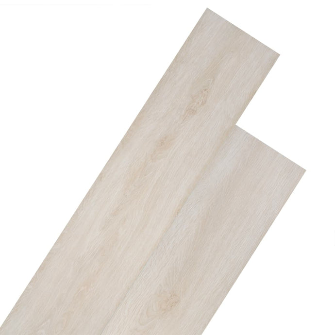 vidaXL Self-adhesive PVC Flooring Planks 5.02m² 2mm Oak Classic White - MiniDM Store