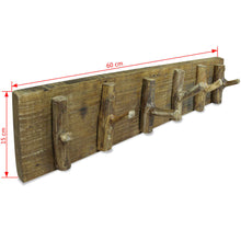 Load image into Gallery viewer, vidaXL Coat Rack Solid Reclaimed Wood 60x15 cm - MiniDM Store
