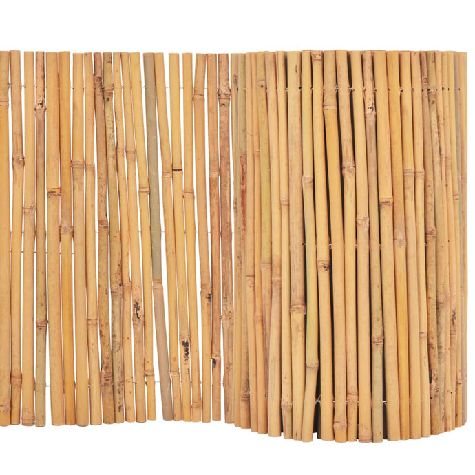 vidaXL Bamboo Fence 500x50 cm - MiniDM Store
