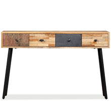 Load image into Gallery viewer, vidaXL Console Table Solid Reclaimed Teak 120x30x76 cm - MiniDM Store
