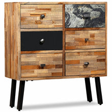 Load image into Gallery viewer, vidaXL Side Cabinet with 6 Drawers Solid Reclaimed Teak 70x30x76 cm - MiniDM Store

