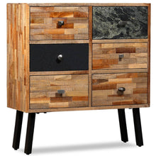 Load image into Gallery viewer, vidaXL Side Cabinet with 6 Drawers Solid Reclaimed Teak 70x30x76 cm - MiniDM Store
