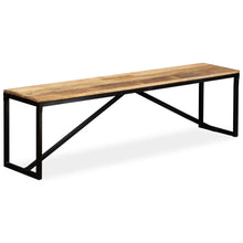 Load image into Gallery viewer, vidaXL Bench Solid Mango Wood 160x35x45 cm - MiniDM Store
