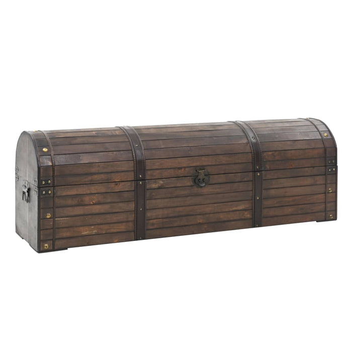 vidaXL Storage Chest Solid Wood Vintage Style 120x30x40 cm - MiniDM Store