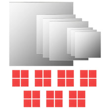 Load image into Gallery viewer, vidaXL 7 Piece Wall Mirror Set Square Glass - MiniDM Store
