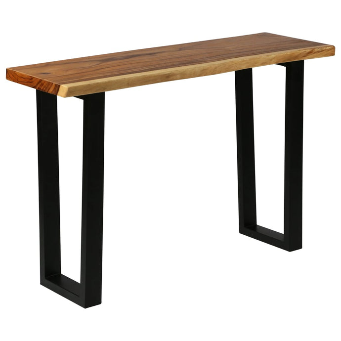 vidaXL Console Table Solid Suar Wood 110x35x75 cm - MiniDM Store
