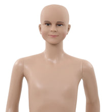 Load image into Gallery viewer, vidaXL Full Body Child Mannequin with Glass Base Beige 140 cm - MiniDM Store

