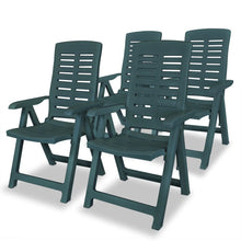 Load image into Gallery viewer, vidaXL 5 Piece Outdoor Dining Set Plastic Green - MiniDM Store
