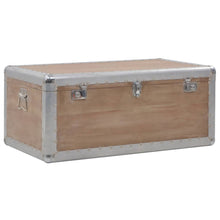 Load image into Gallery viewer, vidaXL Storage Box Solid Fir Wood 91x52x40 cm Brown - MiniDM Store
