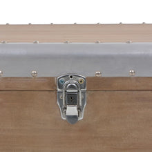 Load image into Gallery viewer, vidaXL Storage Box Solid Fir Wood 91x52x40 cm Brown - MiniDM Store
