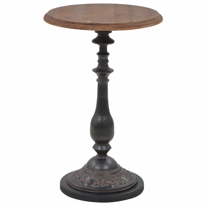 vidaXL End Table Solid Fir Wood 40x64 cm Brown - MiniDM Store