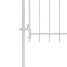 Load image into Gallery viewer, vidaXL Garden Gate Steel 1x1.75 m White - MiniDM Store
