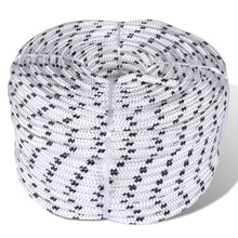 Load image into Gallery viewer, Braided Boat Rope Polyester 8 mm 500 m White - MiniDM Store
