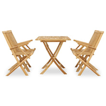 Load image into Gallery viewer, 5 Piece Outdoor Dining Set Solid Teak Wood - MiniDM Store
