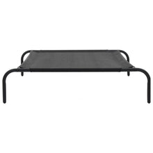 Load image into Gallery viewer, vidaXL Elevated Dog Bed Black XL Textilene - MiniDM Store
